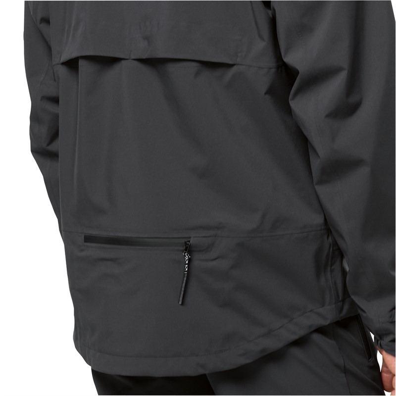 Jack Wolfskin Mens Commute Mono Waterproof Jacket Phantom