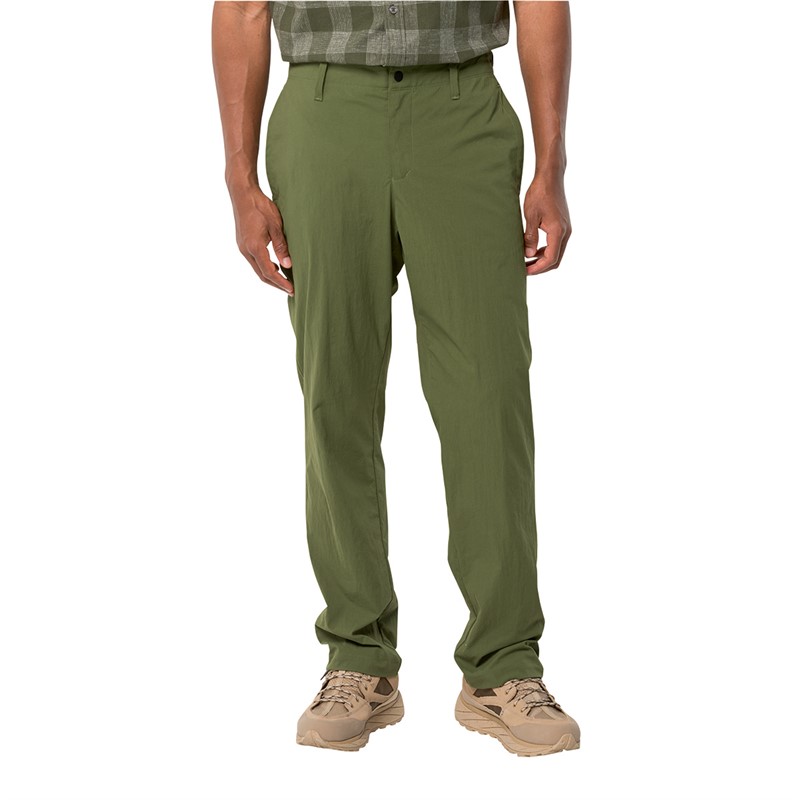 Jack Wolfskin Mens Desert Pants Greenwood