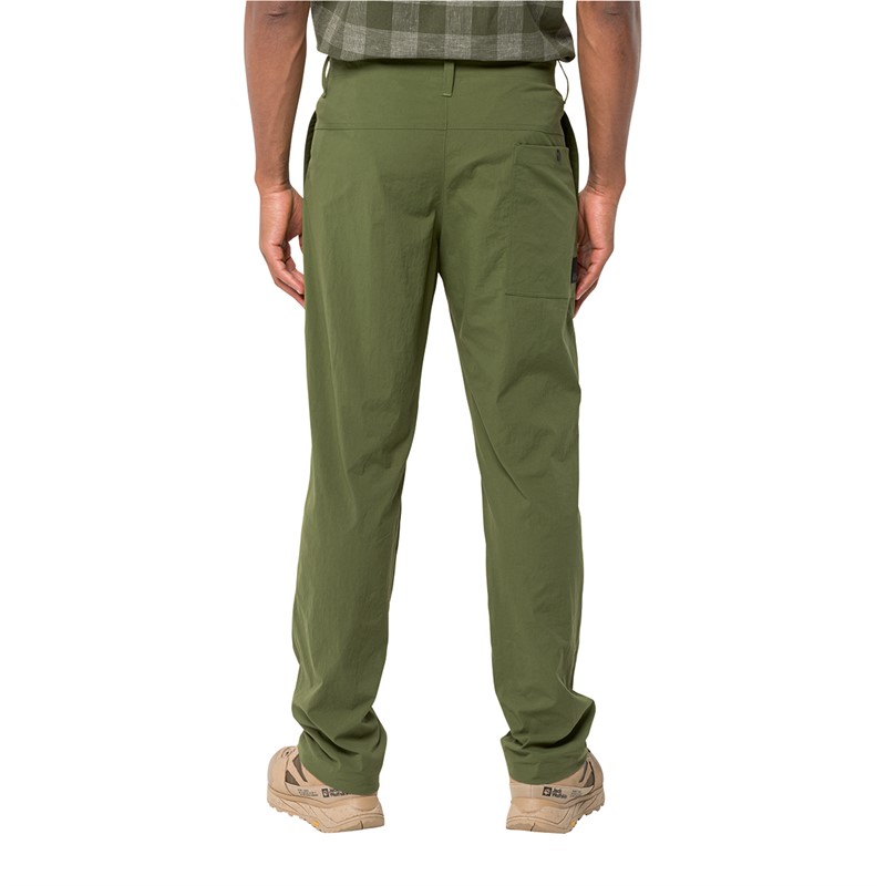 Jack Wolfskin Mens Desert Pants Greenwood