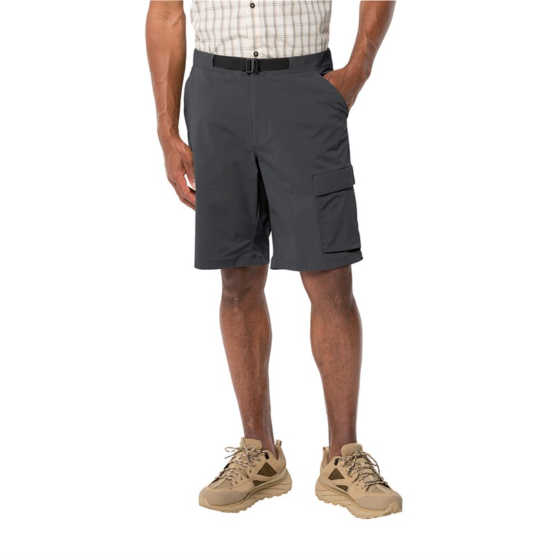 Jack Wolfskin Mens Wanderthirst Shorts Phantom