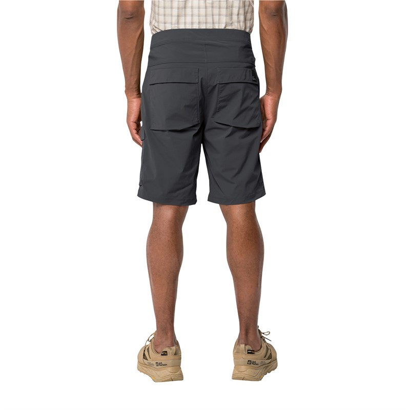 Jack Wolfskin Mens Wanderthirst Shorts Phantom