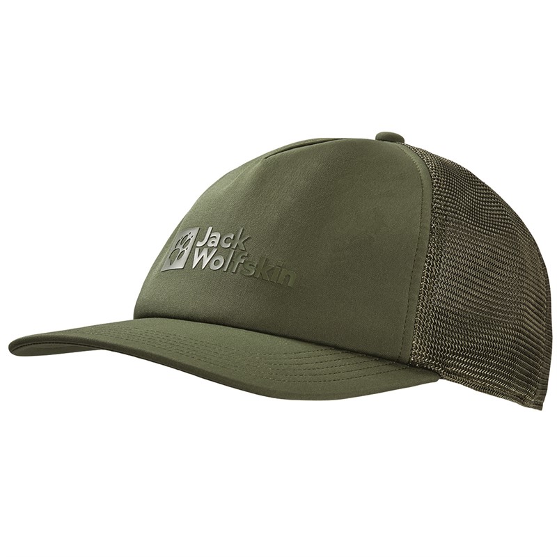 Jack Wolfskin Męskie Uson Czapki Zielony