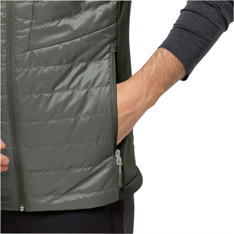 Jack Wolfskin Gilet léger Routeburn Pro Homme Vert Gecko