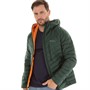 Jack Wolfskin Mens Passamani Micro Down Insulated Hooded Jacket Black Olive