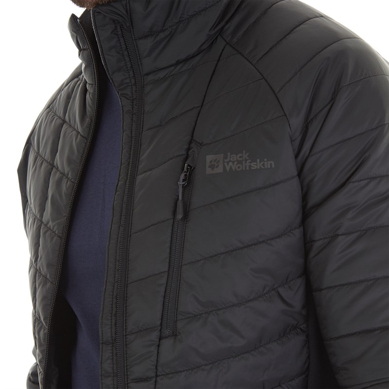 Jack Wolfskin Mens Routeburn Pro Insulated Jacket Black