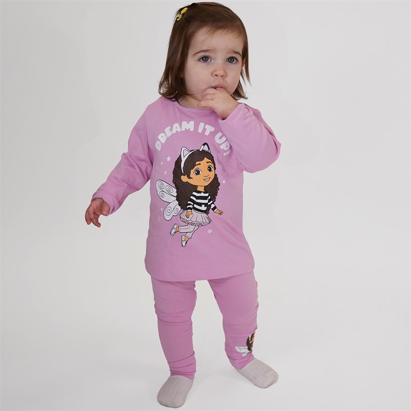 Gabby's Dollhouse Girls Agili Pyjama Pastel Lavender