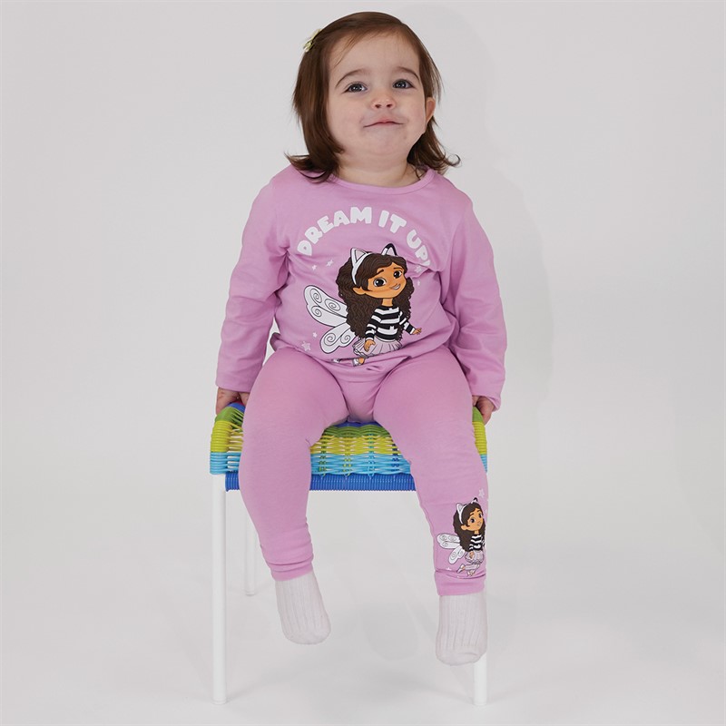 Gabby's Dollhouse Girls Agili Pyjama Pastel Lavender