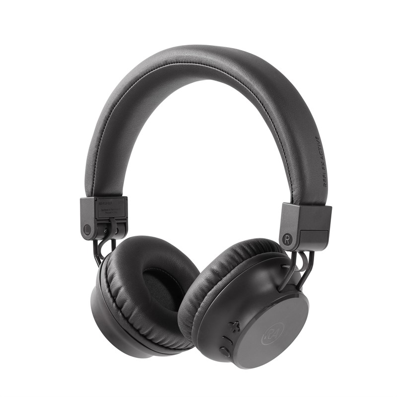 Reflex Active Noise Cancelling Over-Ear Headphones Black