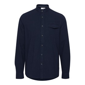 Solid Chemises à Manches Longues Amir Homme Bleu Marine