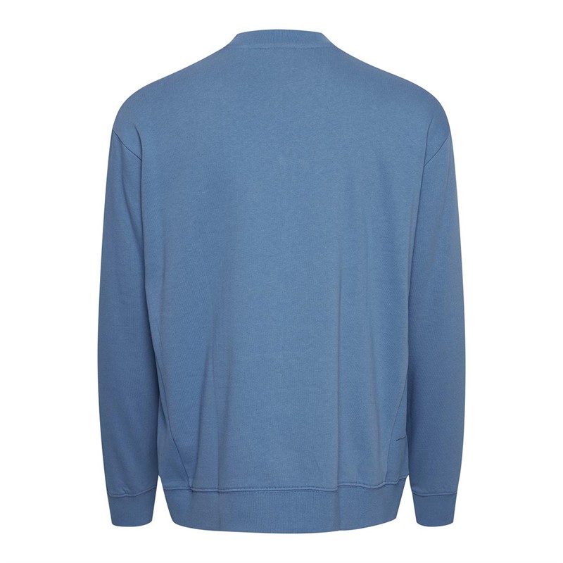 Solid Sweatshirts Bryan Homme Bleu Clair