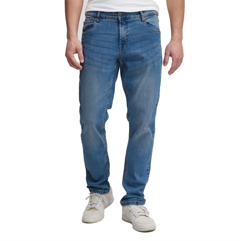 Solid Jeans en denim Bleu Clair Homme Joy Blue 200