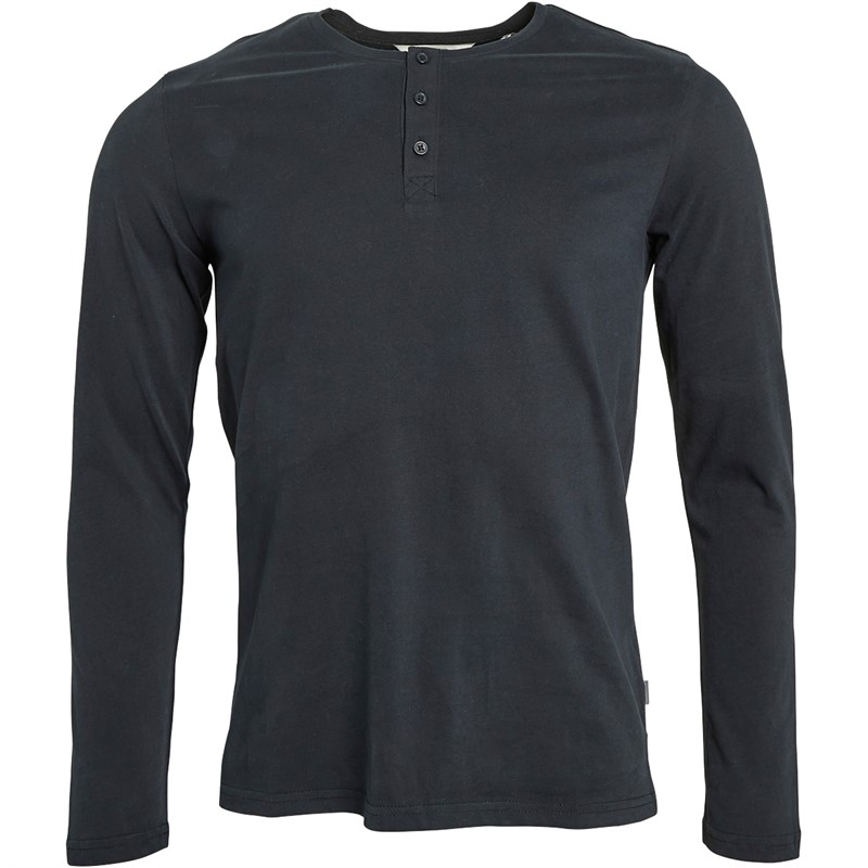 Solid Herre Vinton T-shirts med lange ærmer Sort