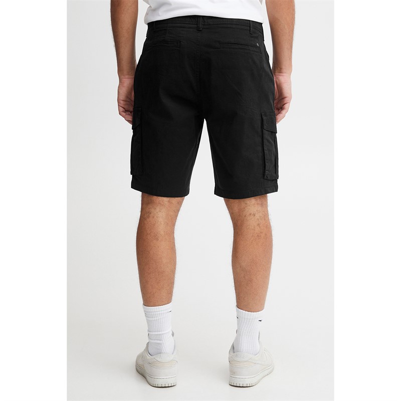 Solid Herre Jack Cargo shorts Sort