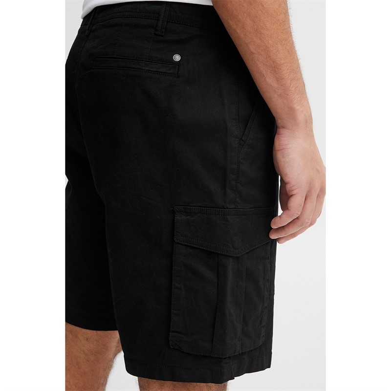 Solid Herre Jack Cargo shorts Sort