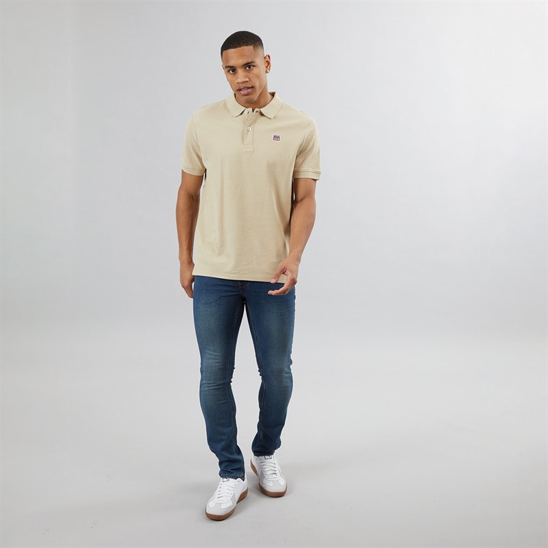 Solid Herren Tulio Hybrid Jeans mit geradem Bein Blau