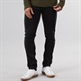 Solid Herre Tot Hybrid Jeans Med Lige Ben Sort