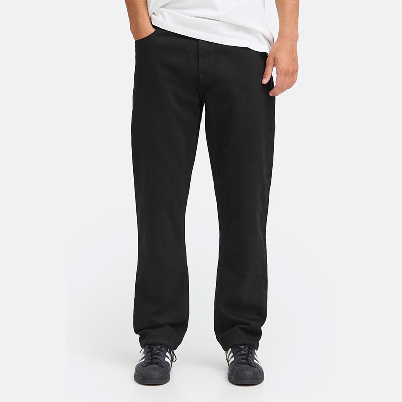 Solid Heren Denim Jeans Zwarte Denim - Maat 32/32