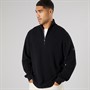 Solid Herren Strick Pullover True Black