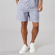 Solid Heren Shorts True Black Melange