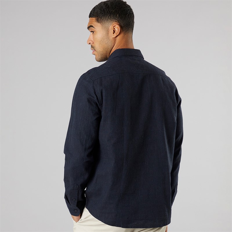 Solid Koszula z długim rękawem dla niego kolor Insignia Blue