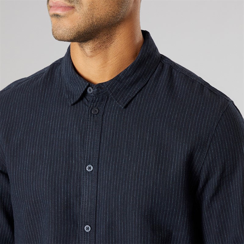 Solid Koszula z długim rękawem dla niego kolor Insignia Blue