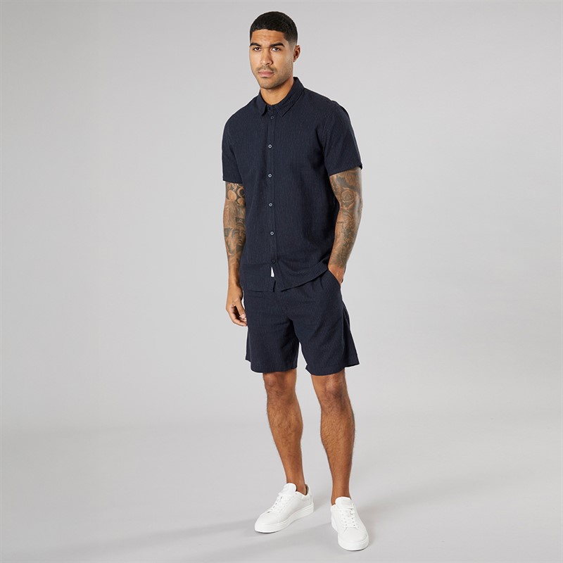 Solid Heren Shorts Insignia Blue