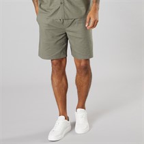 Solid Heren Shorts Dusty Olive