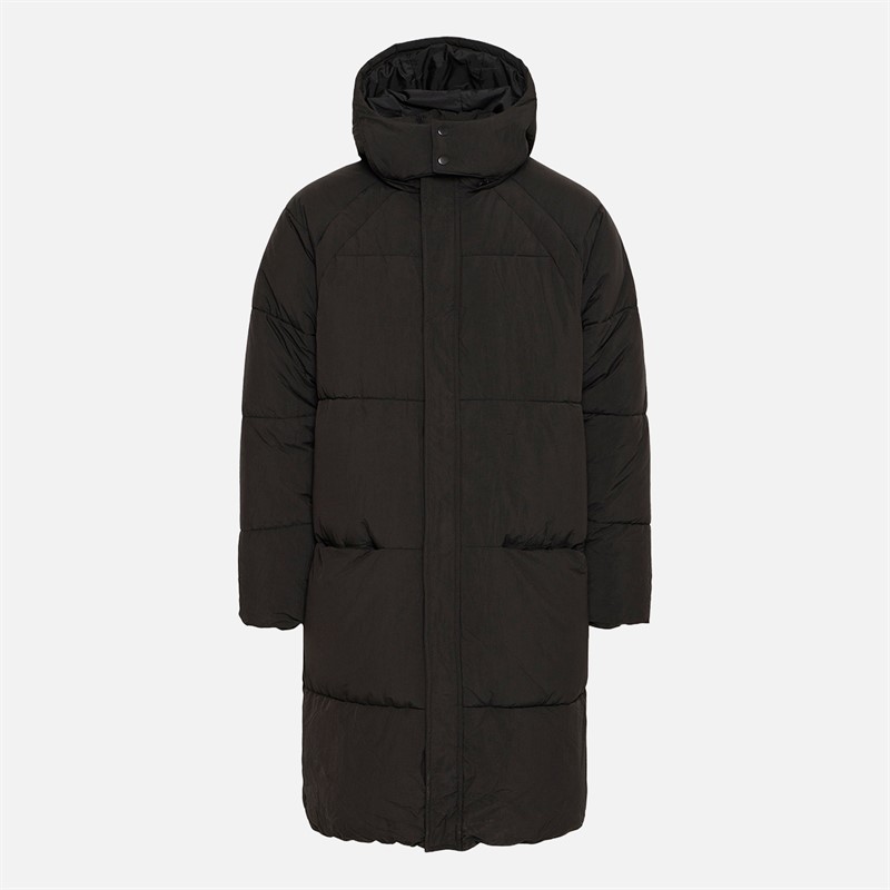 Solid Veste Matelassée Milo Homme Noir vrai