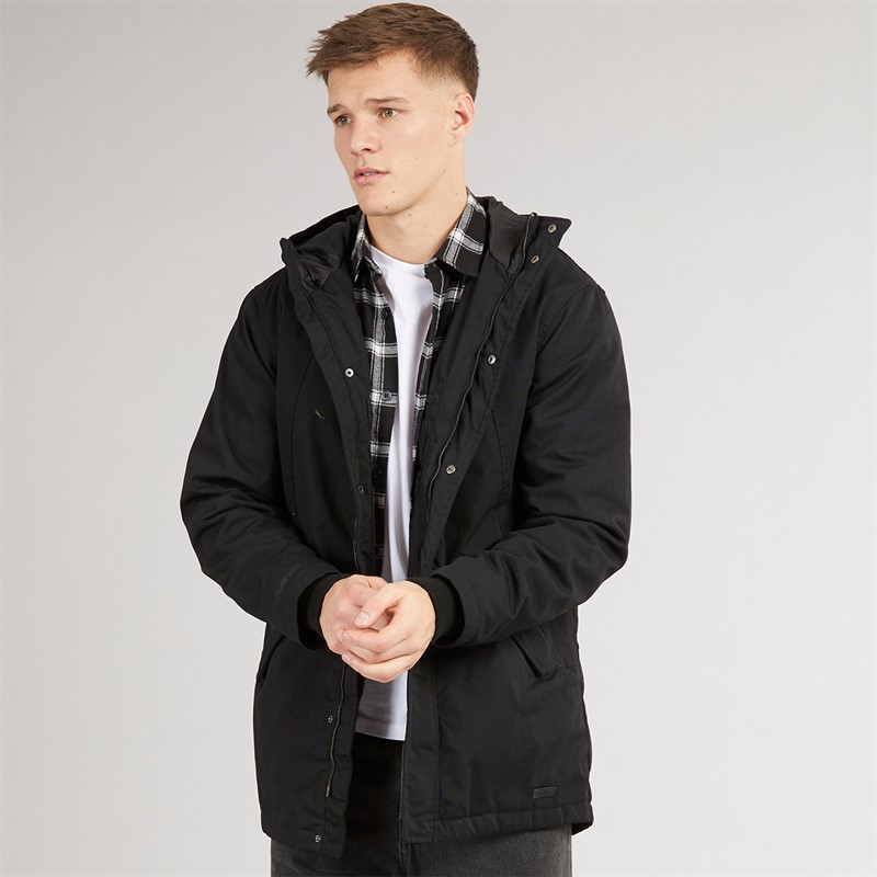 Solid Herren Elan Herbst Jacke True Black