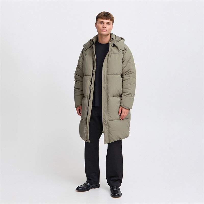 Solid Puffer Jacket dla niego kolor dębowy