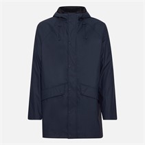 Solid Homme Devron Imperméable Insigne Bleu