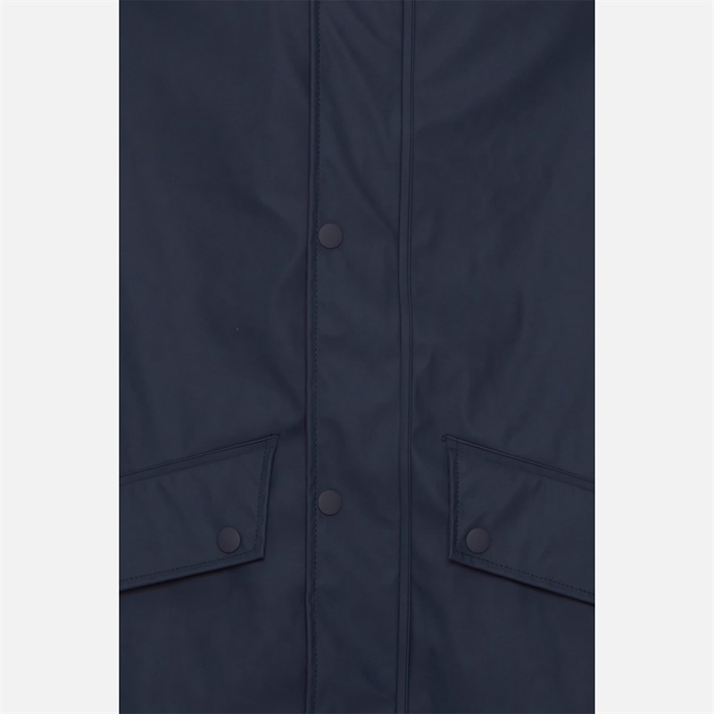 Solid Devron płaszcz przeciwdeszczowy dla niego kolor Insignia niebieski