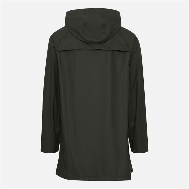 Solid Płaszcz przeciwdeszczowy Devron dla niego kolor zielony