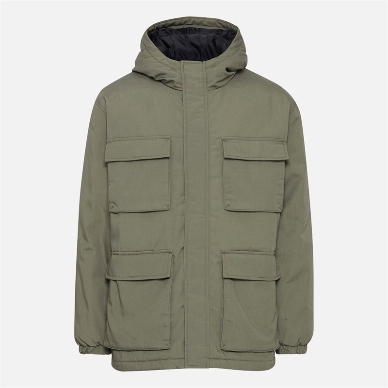 Solid Utility kurtka dla niego kolor oliwkowy