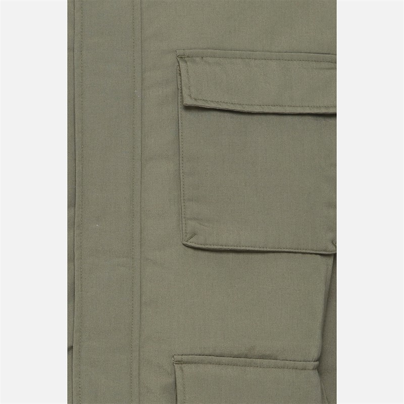 Solid Utility kurtka dla niego kolor oliwkowy