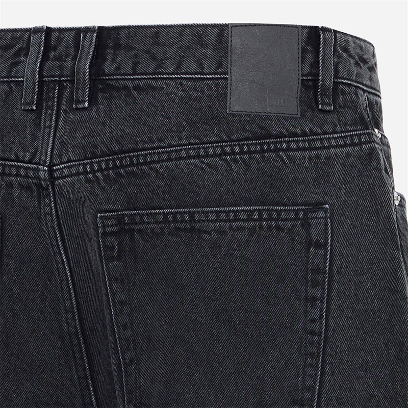 Solid Herren Sdomidt lockere Passform Denim Shorts Grey Denim