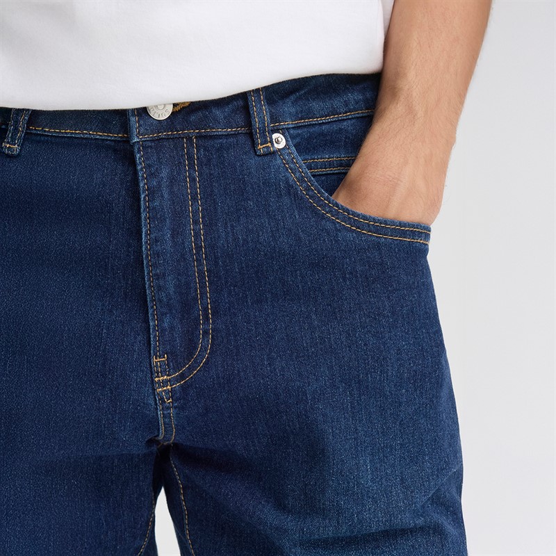 Solid Jean en Denim Sdryder Homme Dark Blue Denim