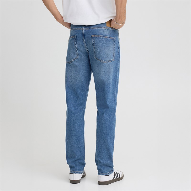 Solid Jean en Denim Sdryder Homme Middle Vintage Blue Denim