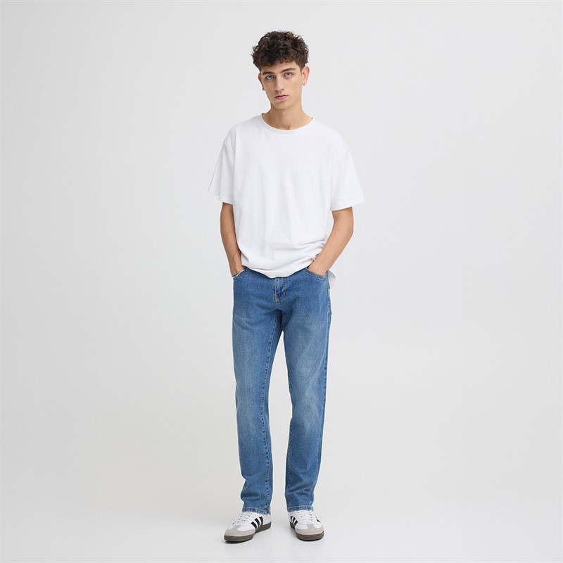 Solid Jean en Denim Sdryder Homme Middle Vintage Blue Denim