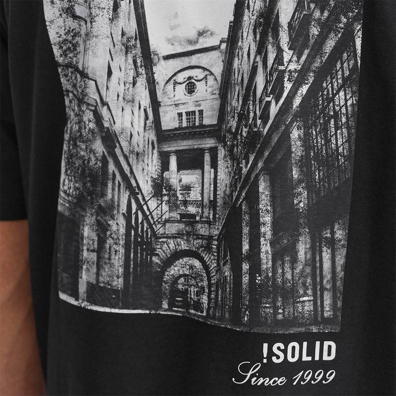 Solid T-shirt Bilop Homme True Black