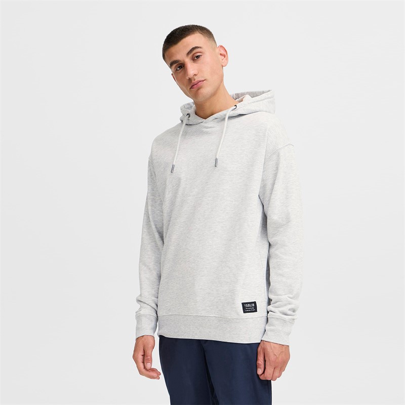 Solid Homme Dix Hoodie Light Grey Melange