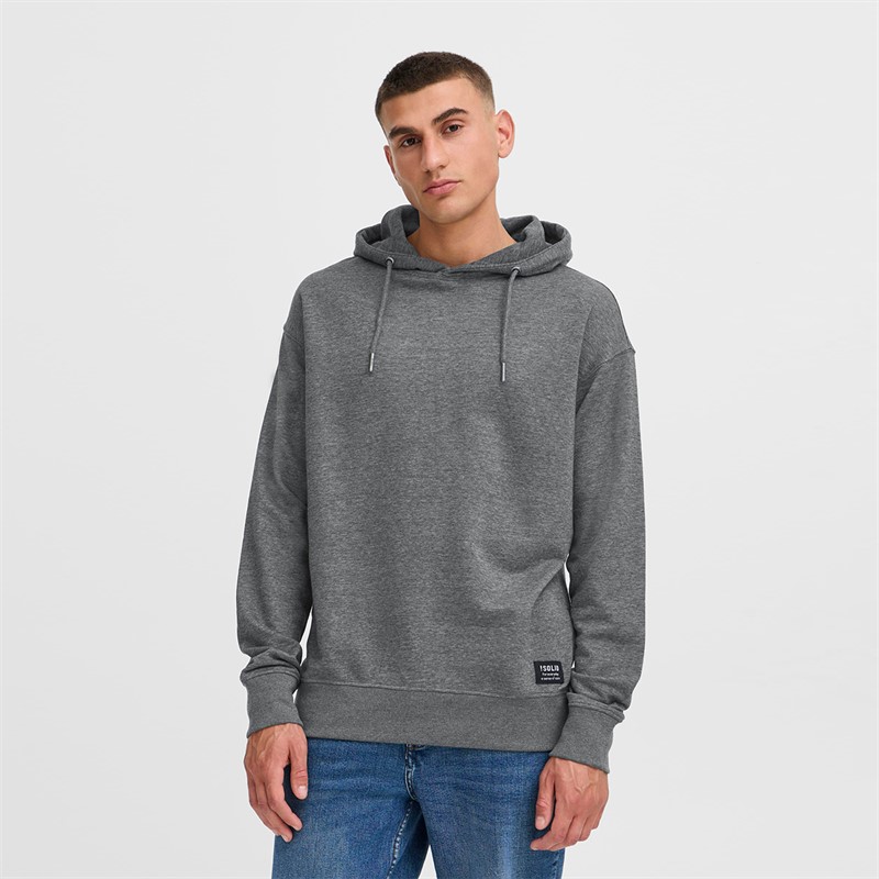 Solid Homme Dix Hoodie Dark Grey Melange
