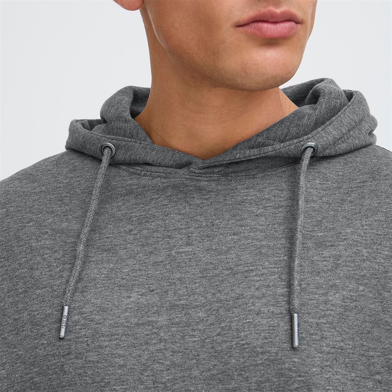 Solid Homme Dix Hoodie Dark Grey Melange