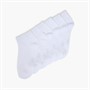 Solid Chaussettes Six Pack Mickie Homme Blanc