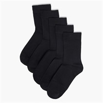 Solid Herren Mickie Fünfer Pack Socken True Black