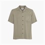 Solid Herre Pablo Kortærmet Skjorte Vetiver
