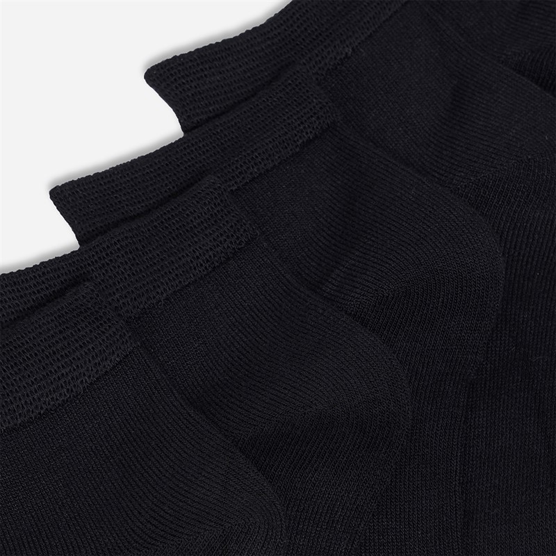 Solid Chaussettes Six Pack Mickie Homme True Black