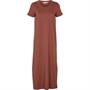 Basic apparel Robes Rebekka Femme Brique Rouge