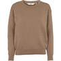 Basic apparel Dame Basic Apparel Vicca Organic Trøjer Lys Brun