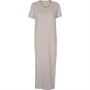 Basic apparel Robes Basic Apparel Rebekka Femme Gris Clair Chiné